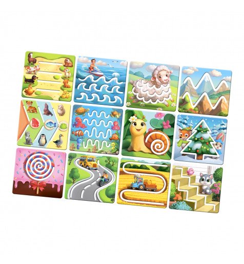 Трафареты маленькие для рисования Ань-Янь